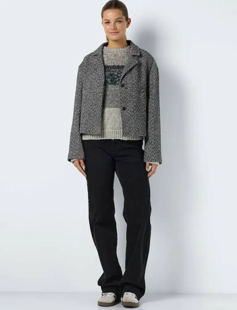 NMDALICIA L/S SHORT JACKET - Ulljackor