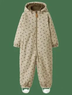 NMFLASNOW10 SNOWSUIT AOP FO LIL - Overaller