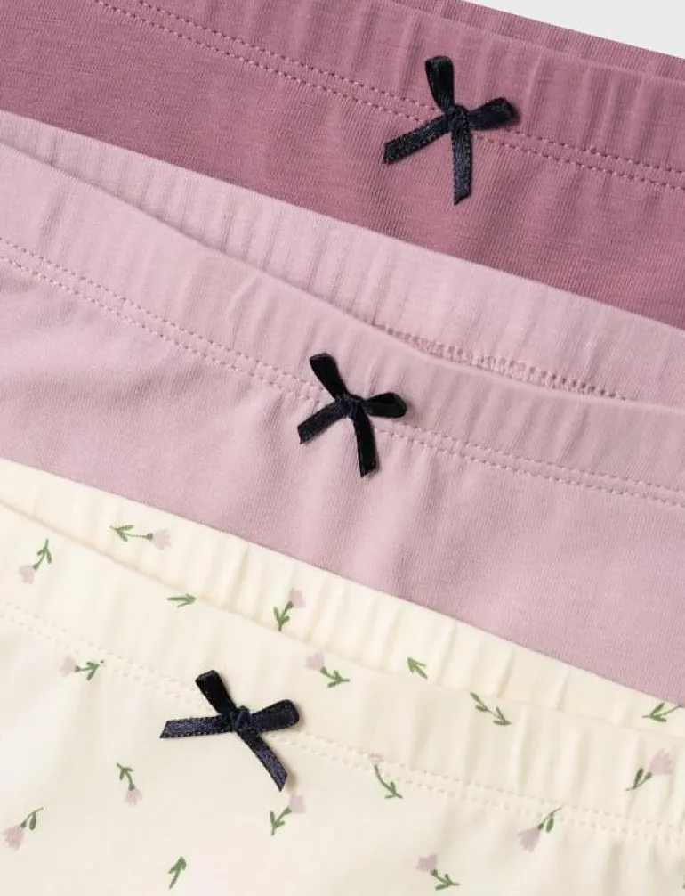 NMFTIGHTS 3P BUTTERCREAM FLORAL NOOS - Trosor