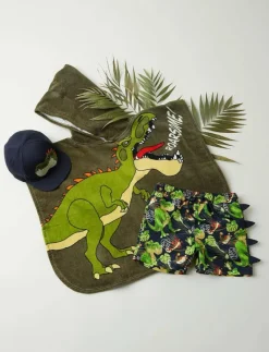 NMMMAZ GIGANTOSAURUS LONG SWIMSHORTS VDE - Badbyxa