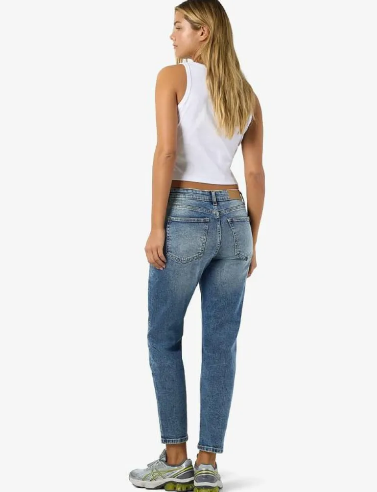NMMONI HW STRAGHT ANK JEANS AZ221DB NOOS - Straight jeans