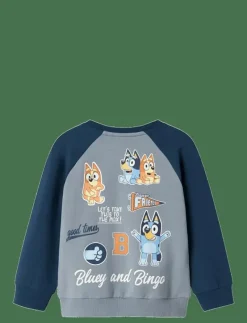 NMMSILAS BLUEY NREG SWEAT BRU SKY - Sweatshirts