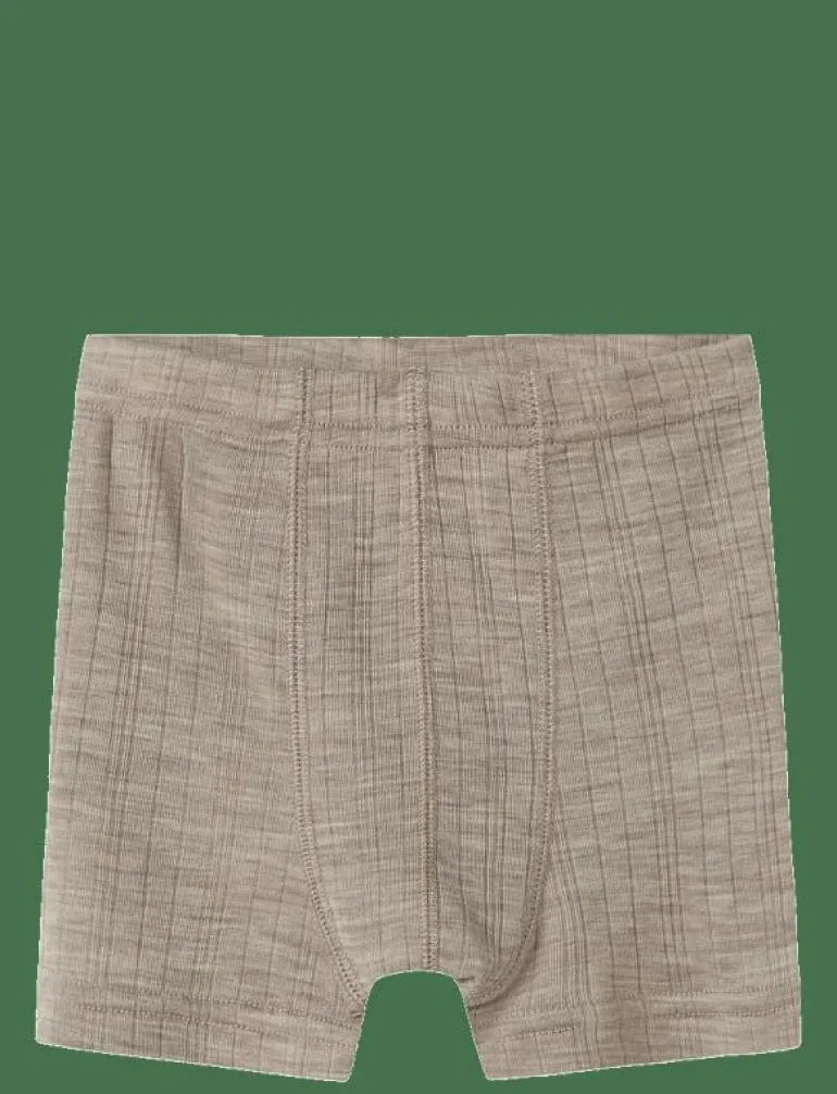NMMWANG WOOL NEEDLE BOXER - Kalsonger