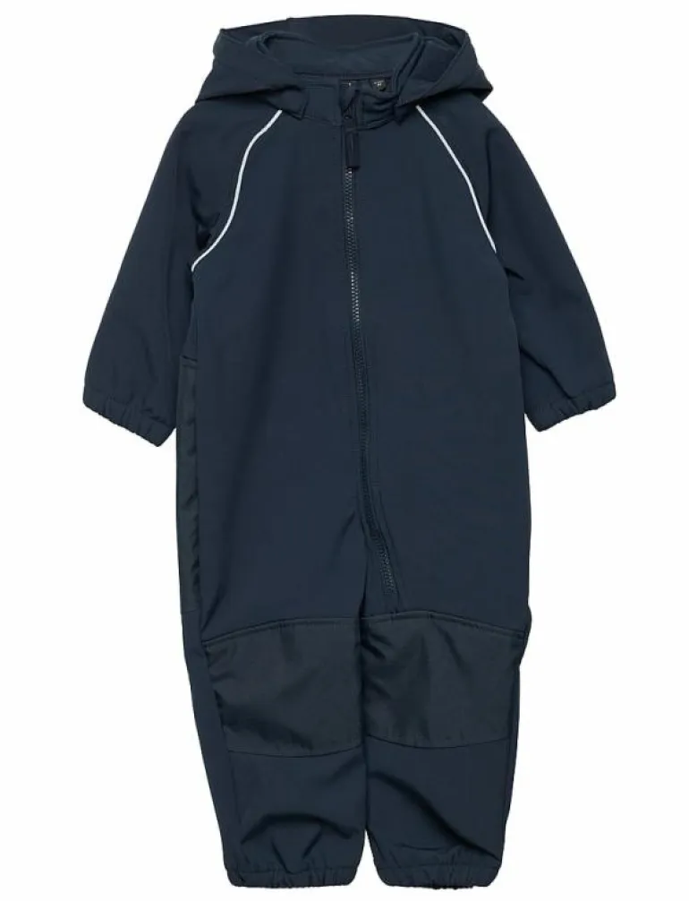 NMNALFA SOFTSHELL SUIT SOLID FO - Overaller