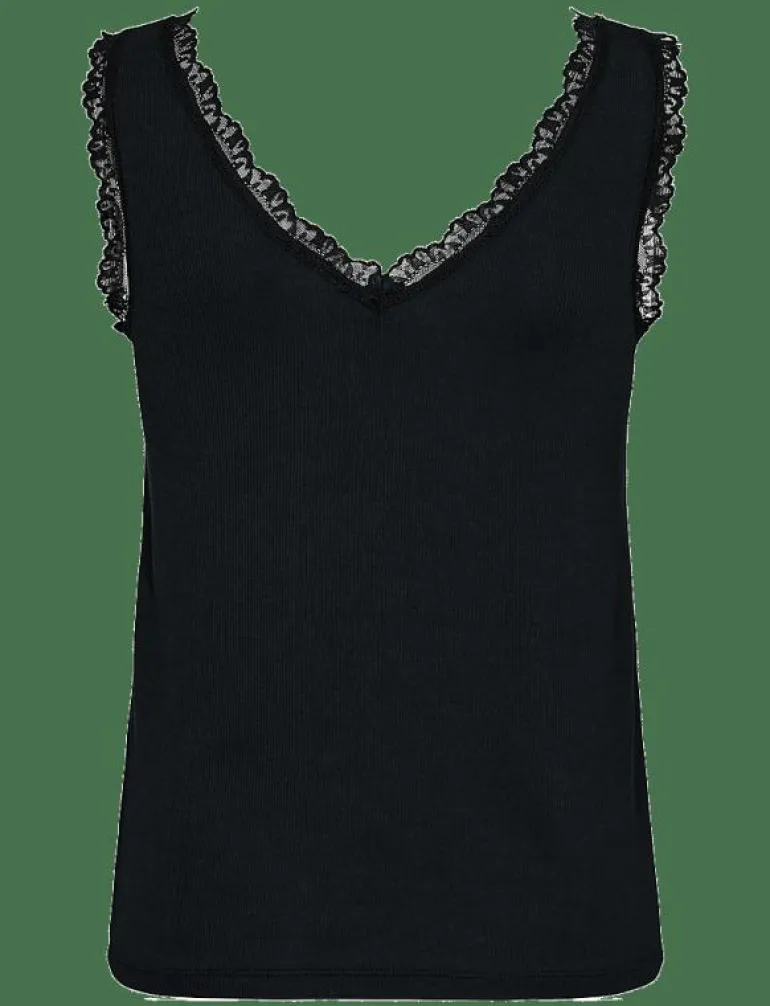 NUBOWIE LACE TOP - Linnen