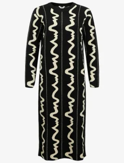 OBJRAY L/S LONG DRESS E DIV - Midiklänningar