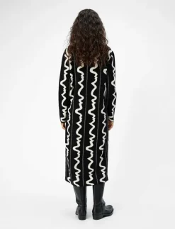 OBJRAY L/S LONG DRESS E DIV - Midiklänningar