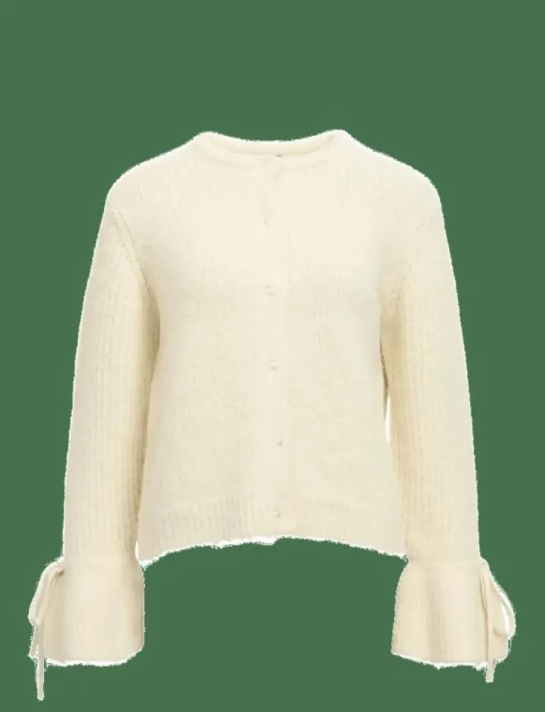 OBJSALIKA L/S RE KNIT CARDIGAN 142 - Koftor
