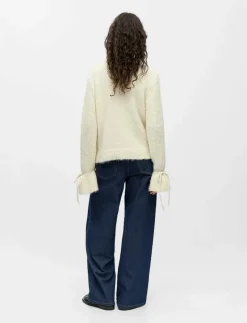 OBJSALIKA L/S RE KNIT CARDIGAN 142 - Koftor