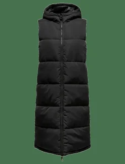 ONLALINA LONG WAISTCOAT OTW NOOS - Vadderade västar