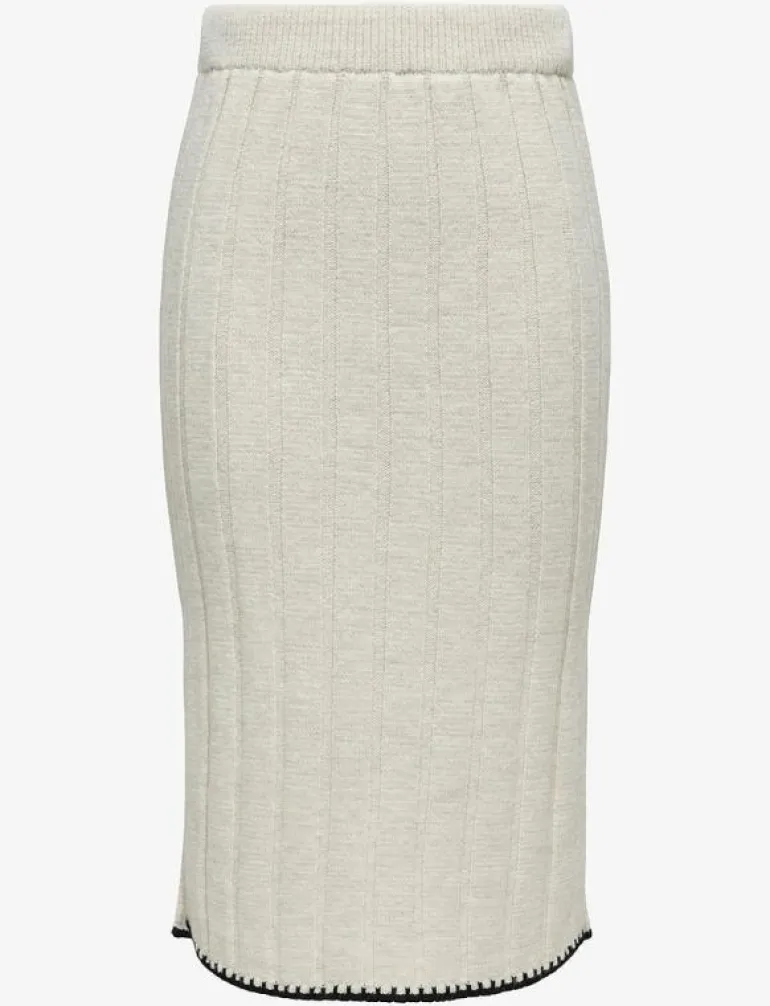 ONLCHICK STITCH MV SKIRT KNT - Midi kjolar