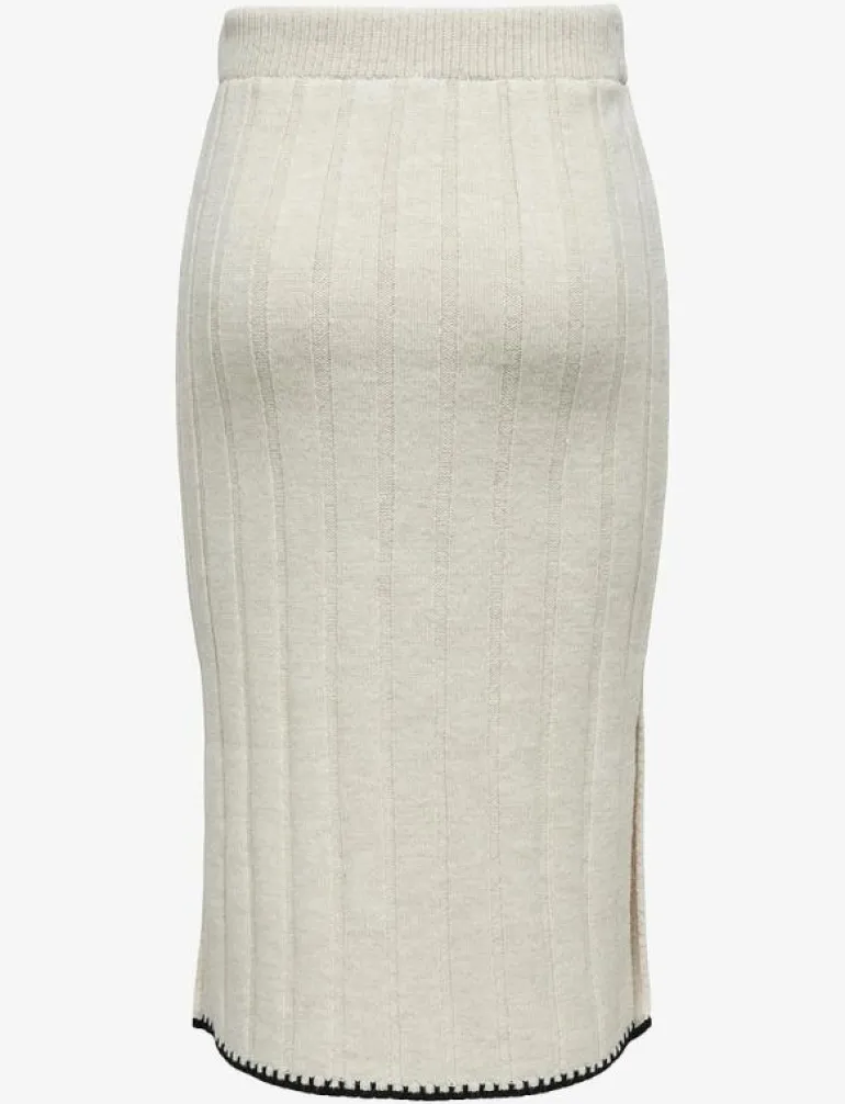 ONLCHICK STITCH MV SKIRT KNT - Midi kjolar
