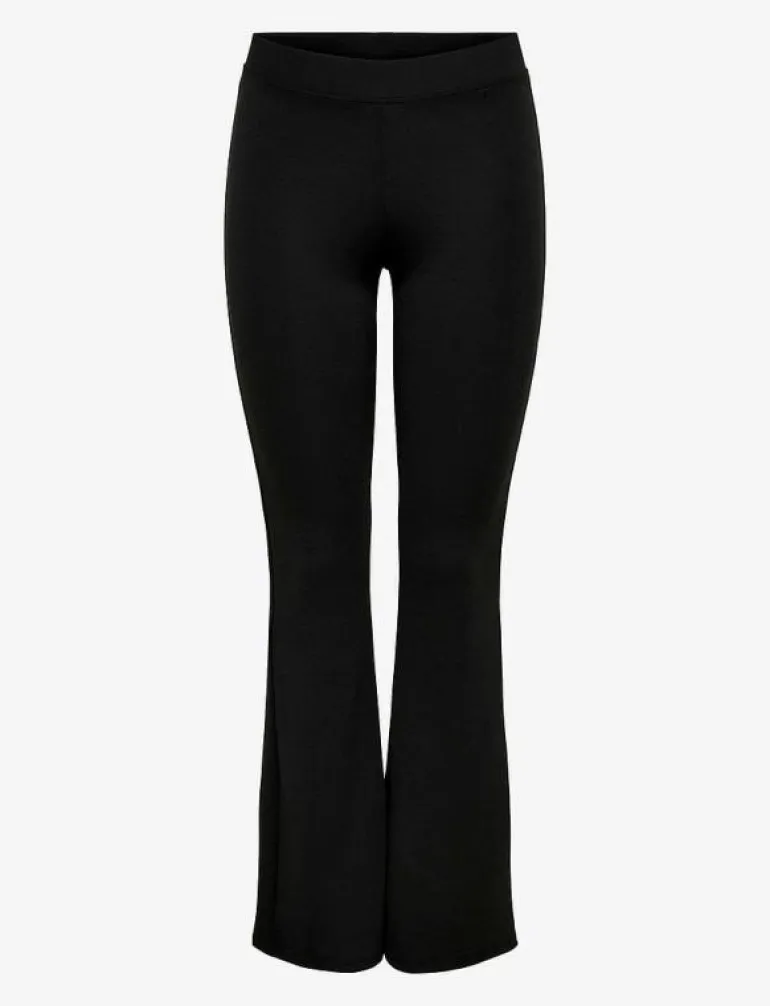 ONLFEVER STRETCH FLAIRED PANTS JRS NOOS - Utsvängda byxor