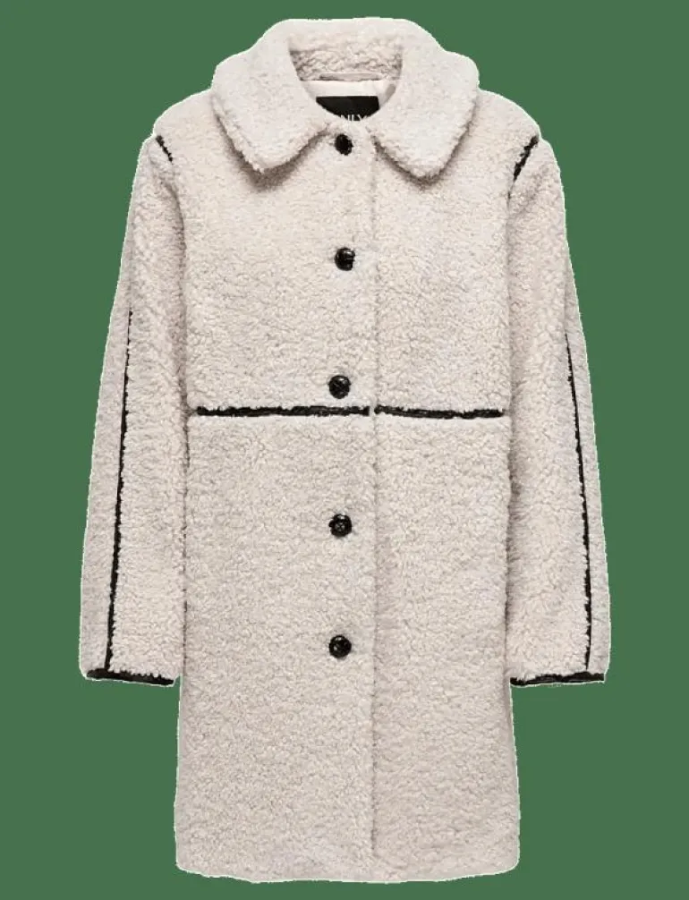 ONLRUBI SHEARLING COAT CS OTW - Kappor