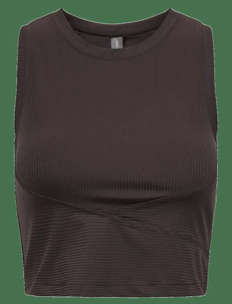 ONPHOMIE SL CROP RIB TOP - Crop tops