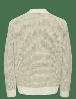 ONSALF RLX STRUCTURE POLO KNIT - Stickade pikéer