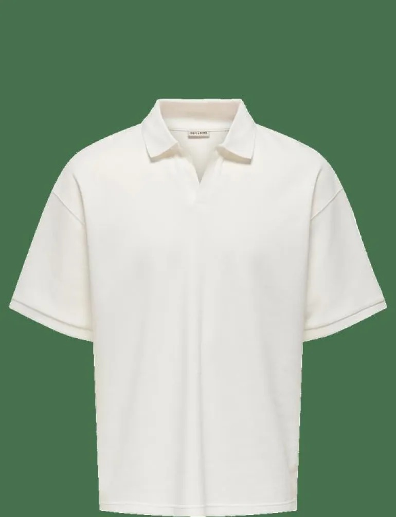 ONSCALI LOOSE SS RESORT POLO ART - Kortärmade pikéer