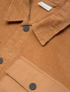 Organic Cotton Corduroy Overshirt G - Manchesterskjortor