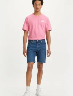 501ORIGINAL SHORTS BLEU EYES B - Jeansshorts