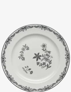 Ostindia Svart tallrik 27 cm - Assietter