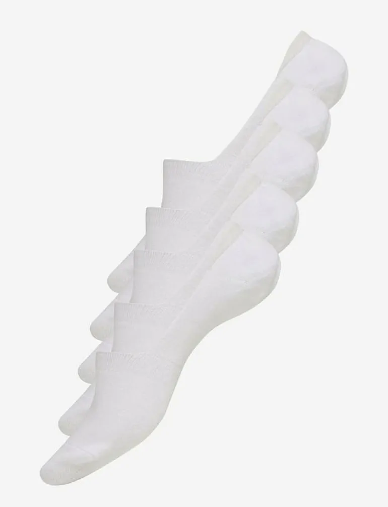 5-Pack Men Bamboo No Show Socks - Ankelstrumpor