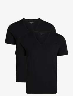 2-Pack Men Bamboo V-neck Undershirt - Pyjamasöverdelar