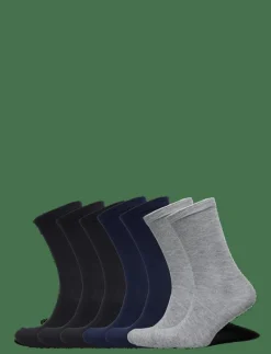 7-Pack Women Bamboo Basic Socks - Sockor