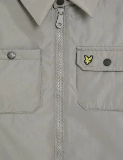 Padded Woven Overshirt - Tunna jackor