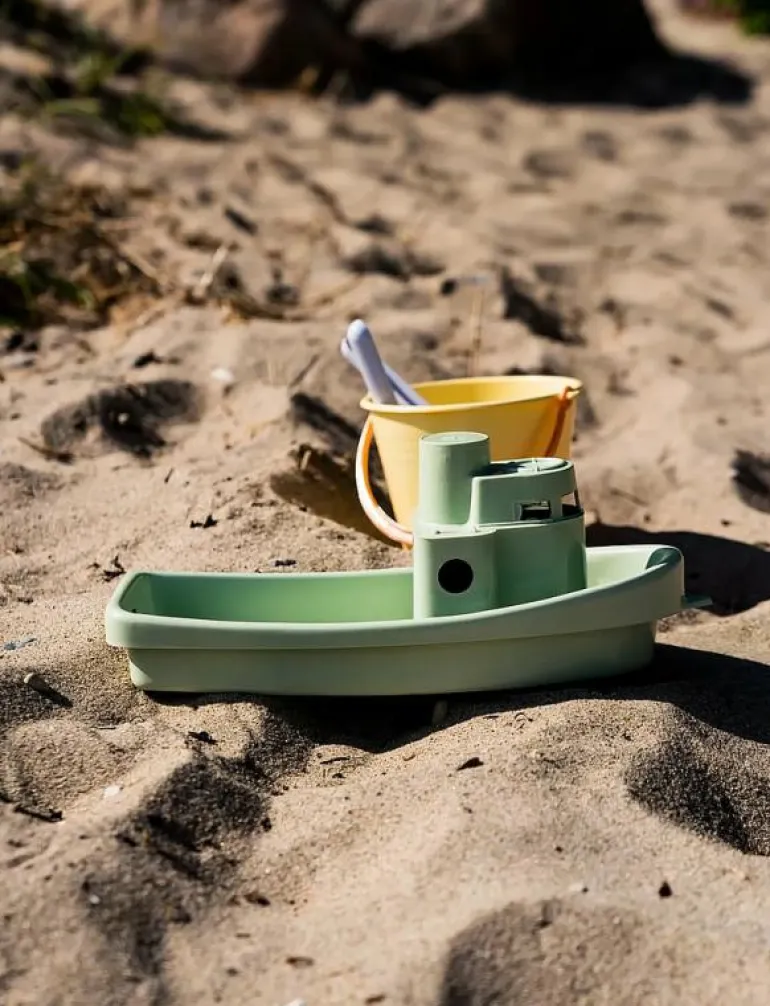 PASTEL RECYCLED BOAT & SANDSET 4 PCS - Sandleksak