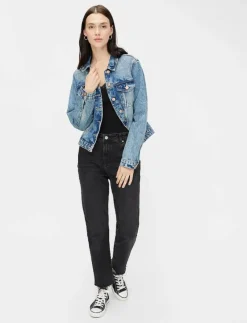 PCBARBERA LACE TOP JRS NOOS BC - Linnen