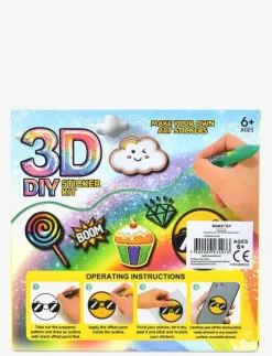 PEN SET 3D STICKER DIY 10pcs - Pysselset