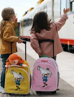 PIPPI RULLVÄSKA, ROSA - Resväskor