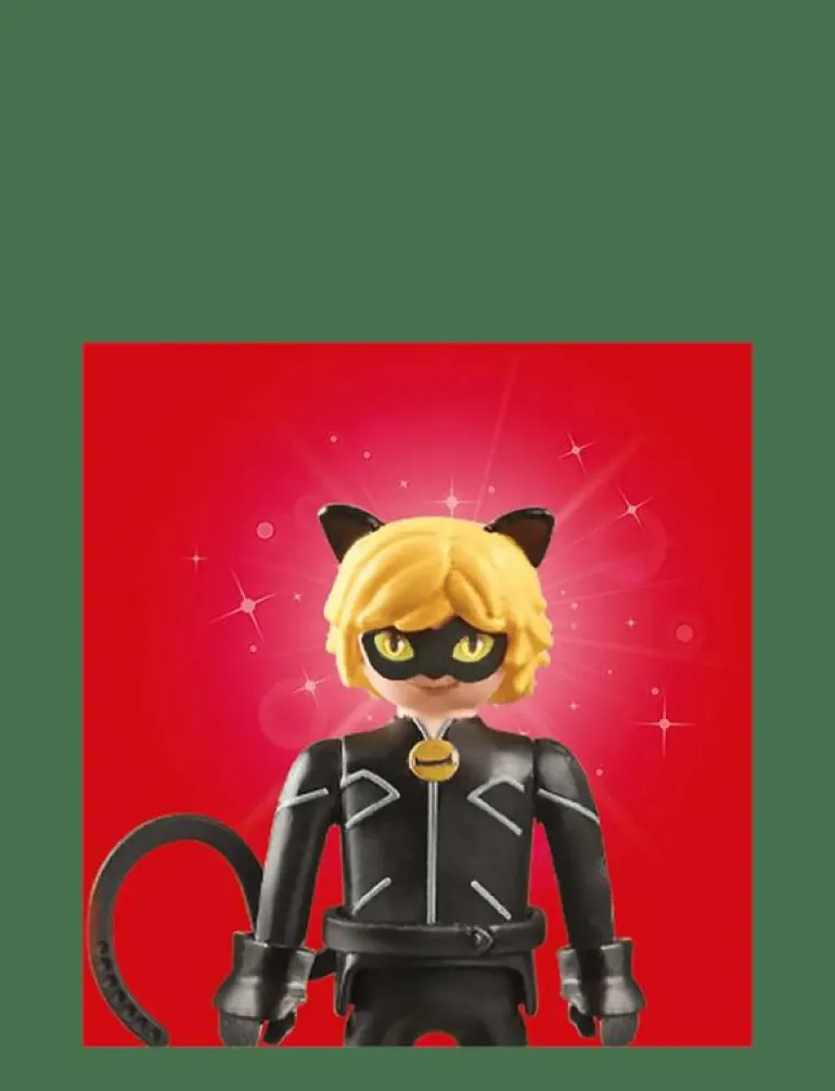 PLAYMOBIL Miraculous: Adrien & Cat Noir - 71337 - Playmobil Figures