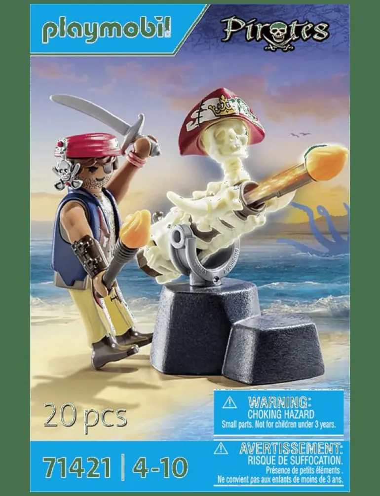 PLAYMOBIL Pirates Kanonmästare - 71421 - Playmobil Pirates
