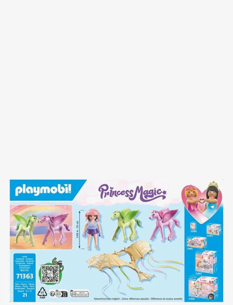 PLAYMOBIL Princess Magic Trip with Pegasus Foals in the Clouds - 71363 - Playmobil Princess Magic