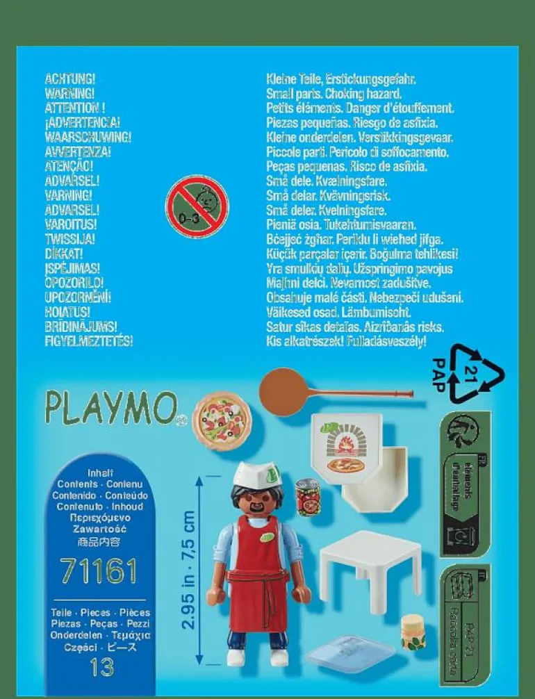 PLAYMOBIL Special Plus Pizzabagare - 71161 - Playmobil Special Plus