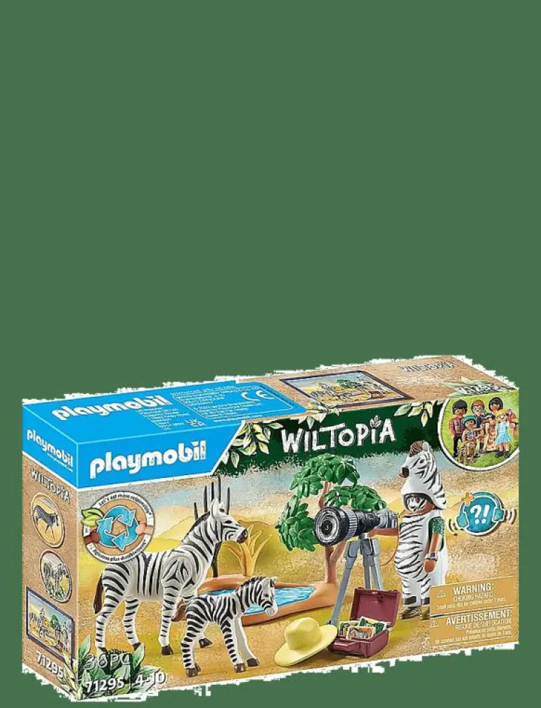 PLAYMOBIL WILTOPIA - På språng med djurfotografen - 71295 - Playmobil Wiltopia