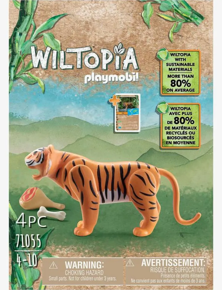 PLAYMOBIL Wiltopia Tiger - 71055 - Playmobil Wiltopia