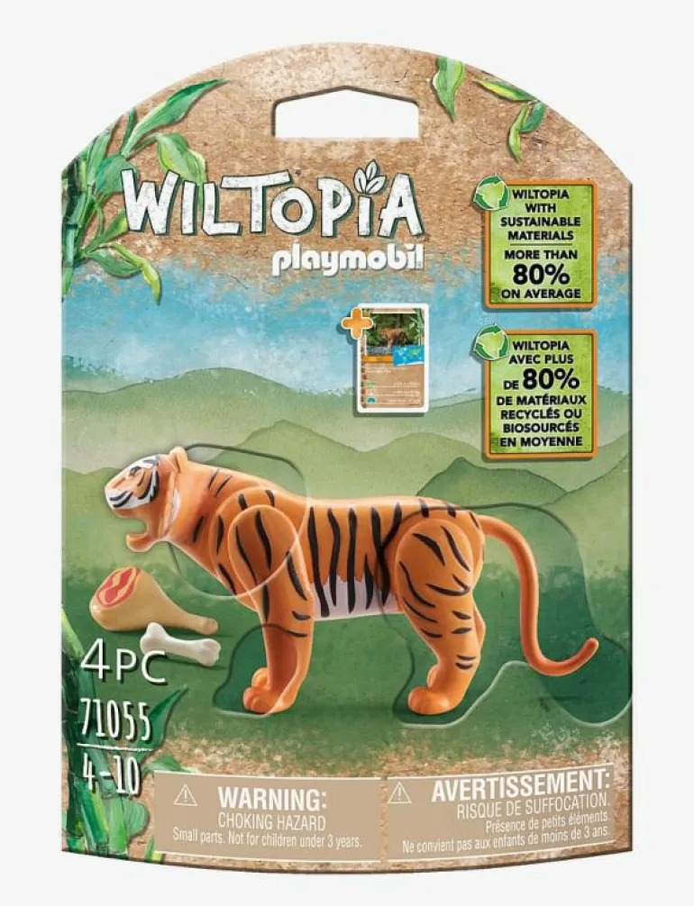 PLAYMOBIL Wiltopia Tiger - 71055 - Playmobil Wiltopia