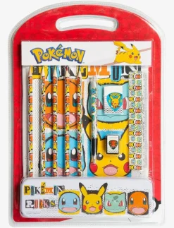 POKEMON STATIONERY SET W PENCIL CASE - Skrivset