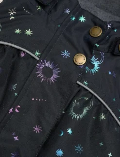 Polyester Baby Girls Jacket-Glitter - Vinterjacka