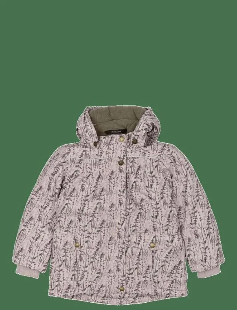 Polyester Jacket - Aop Floral - Vinterjacka