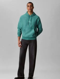 PREMIUM TERRY MICRO MONOLOGO HOO - Hoodies