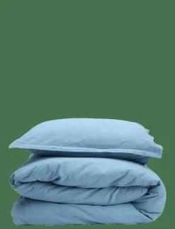 PÅSLAKAN VINTAGE MEDIUM BLUE 150X210;50X60 - Påslakanset