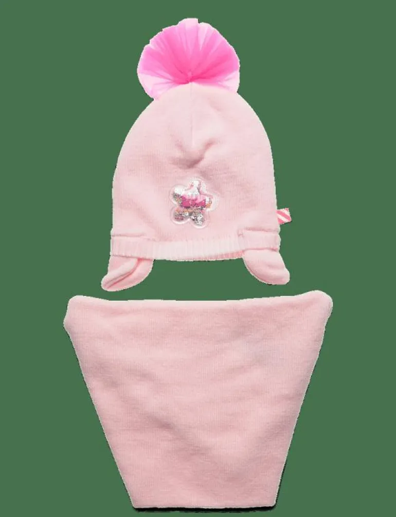 PULL ON HAT+SNOOD - Mössor
