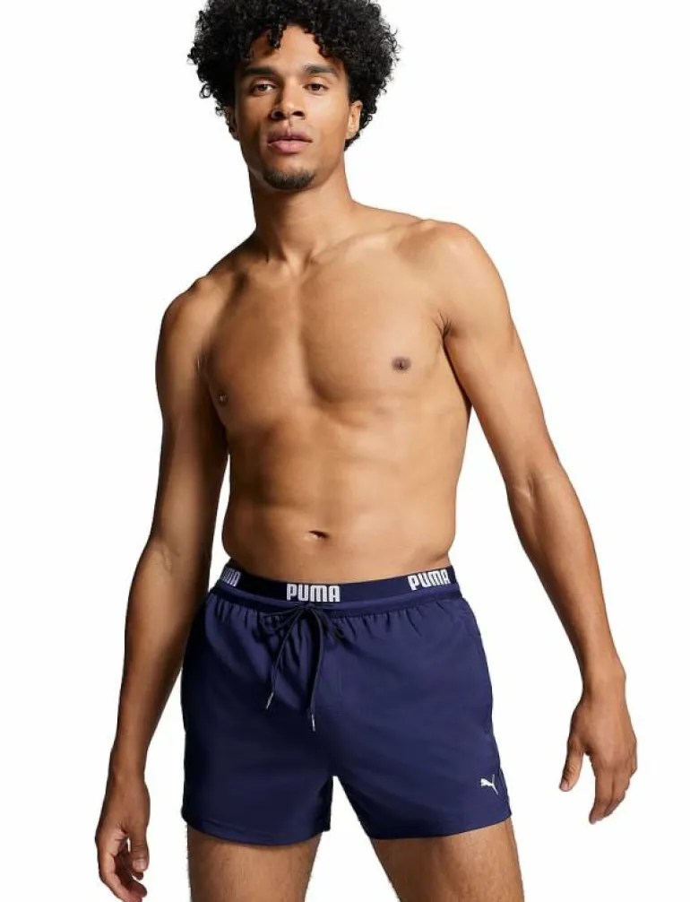 PUMA SWIM MEN LOGO SHORT SHORTS 1P - Badbyxor