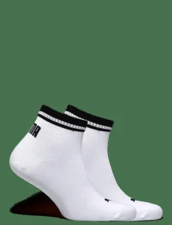 PUMA UNISEX HERITAGE QUARTER 2P - Strumpor