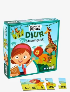 Pussel Pedagog - Djur Stavingslek (SE) - Pedagogiskt pussel