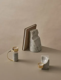 Quarter Tealight Carrara - Dekoration