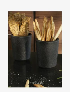 RÅ Utensil holder H15.5 svart - Förvaringskorgar